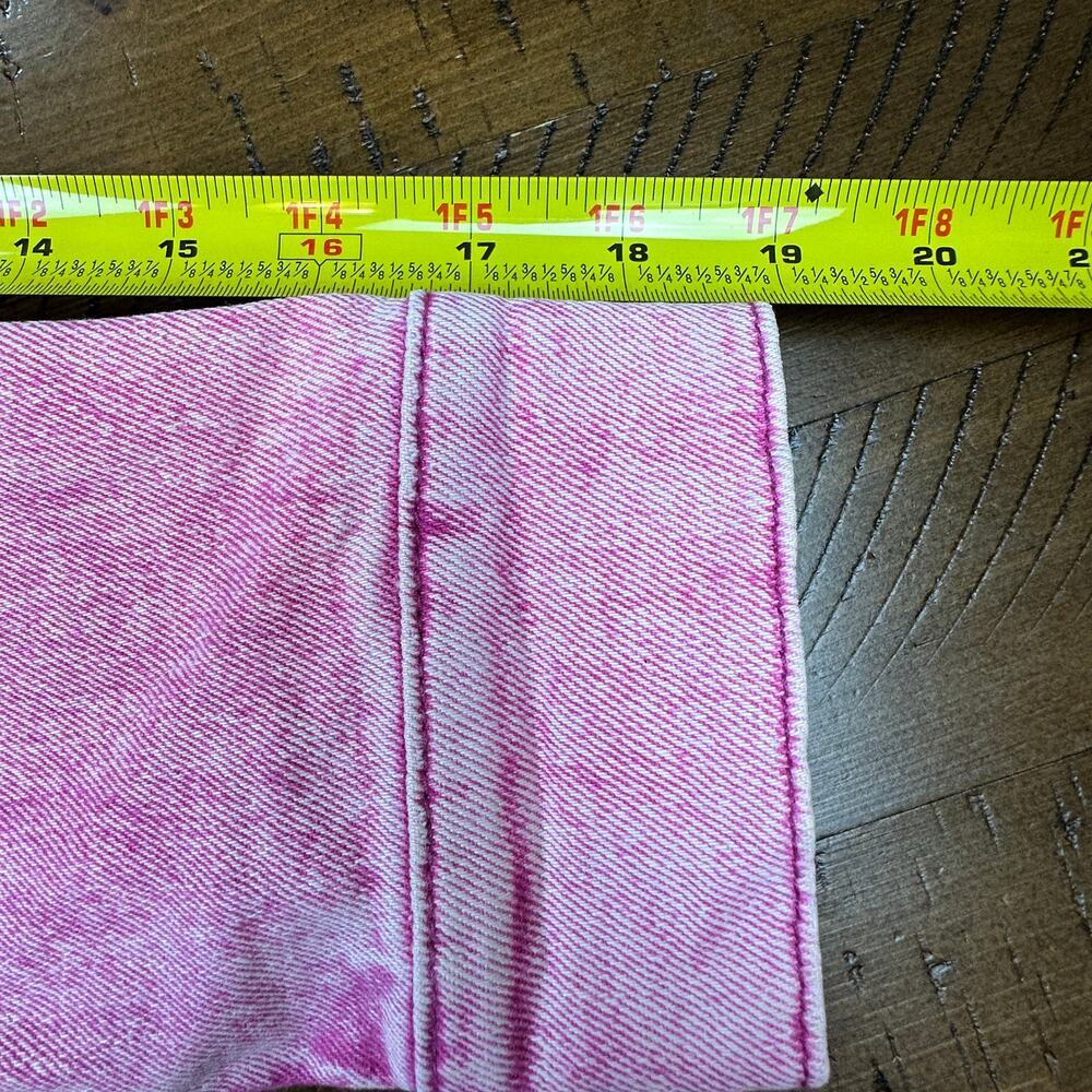 Celebrity Pink Women's Button Up Jeans Shirt Collared Long Sleeves Size M - Picture 12 of 16